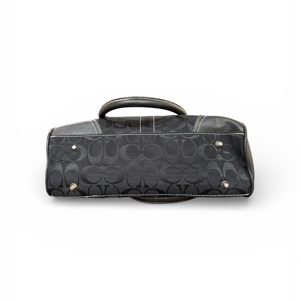Coach Hampton Signature Carryall Black Horsebit F04U-2187 - Picture 9 of 15